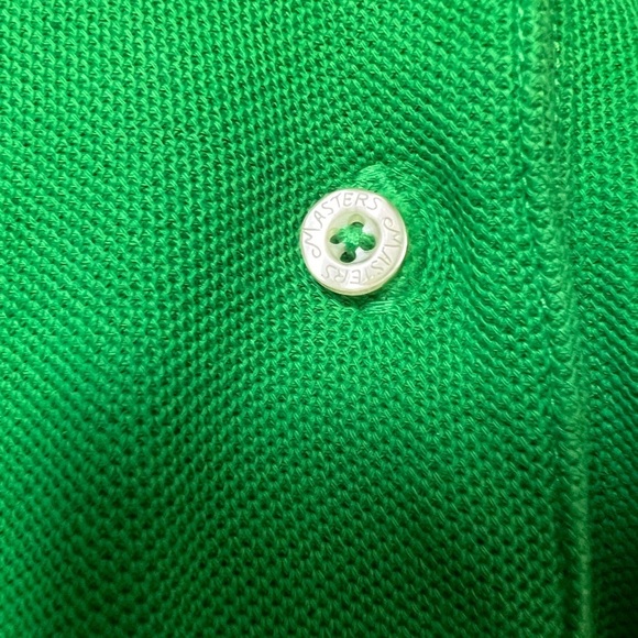 Masters Collection Polo Augusta National boys logo green embroidered shirt - Picture 4 of 8